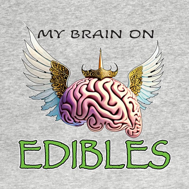 My Brain on Edibles by Wickedcartoons